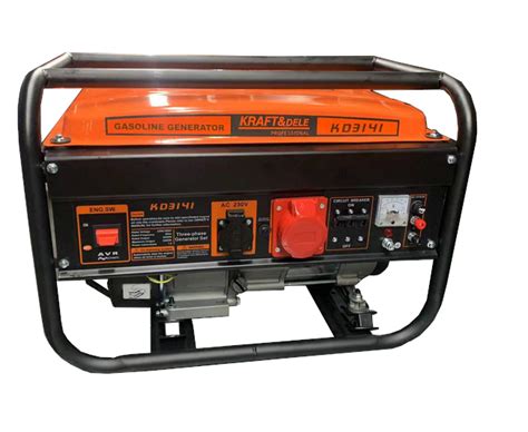 Agregat prądotwórczy trójfazowy 3 kW / 3,2 kW KD3141 - KRAFTDELE W.D.S