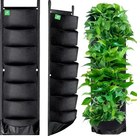 Sacs pour plantes jardin vertical suspendu 7 poches vertical sac à