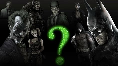 Batman Joker Harley Quinn The Riddler Killer Croc Batman Arkham City