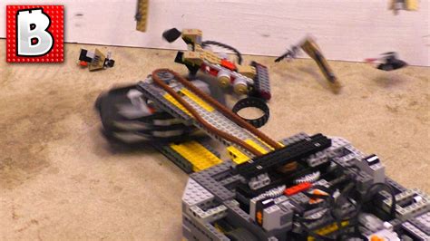 Lego Battlebot Destroys Lego Sets Round 2 Ultimate Lego Destruction