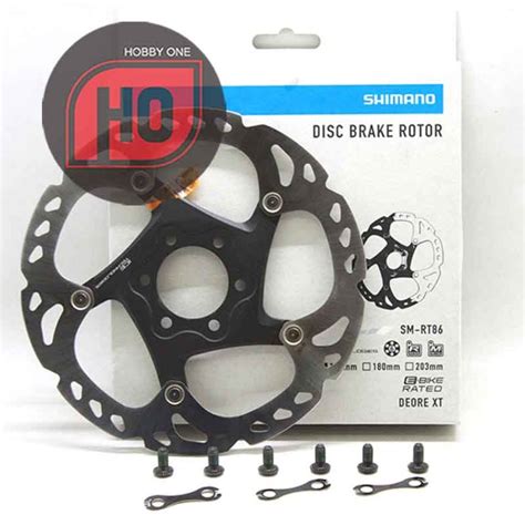 Jual SHIMANO DEORE XT SM RT86 S 160mm 6 Bolt Icetech Rotor Disc Brake