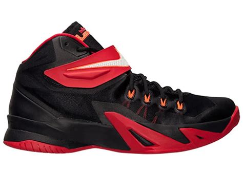 Nike LeBron Zoom Soldier 8 Black Varsity Red Men's - 653641-016 - US