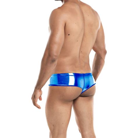 Bikini Bresilien Bleu Brillant Provocative C M Cut Men
