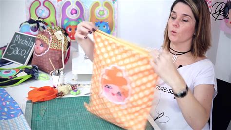 Costurando Claudia Barddal Mochila Saco YouTube