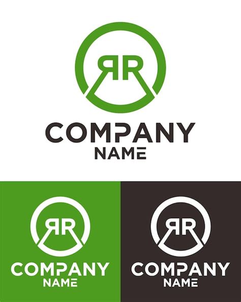 Premium Vector Initial Letter R R Logo Vector Design Template