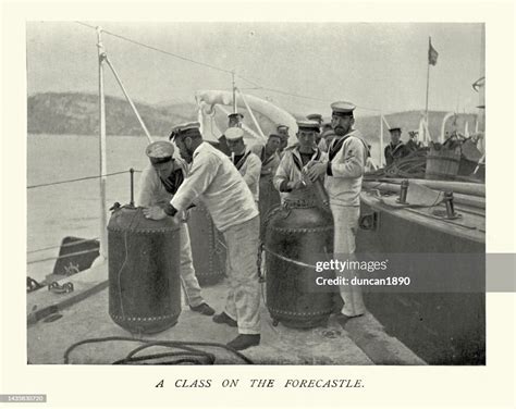 British Royal Navy Sailors Fitting 72lb Electro Contact Naval Mines