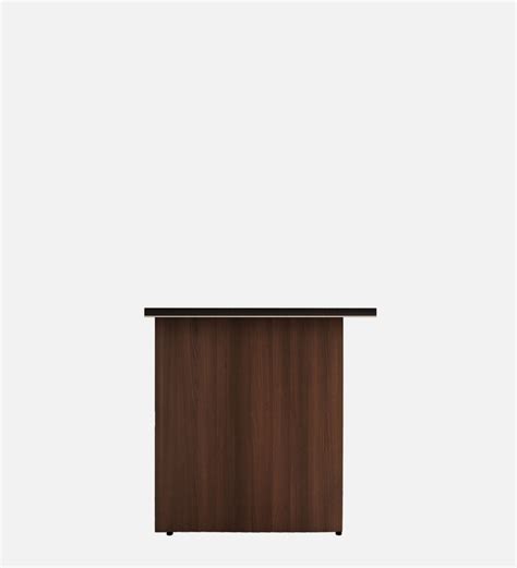 Buy Avior Office Table In Dark Acazia Wenge Finish By Crystal