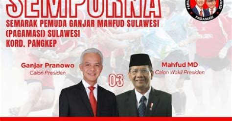 Ayo Daftar Pemuda Ganjar Mahfud Pangkep Gelar Lomba Futsal Puisi