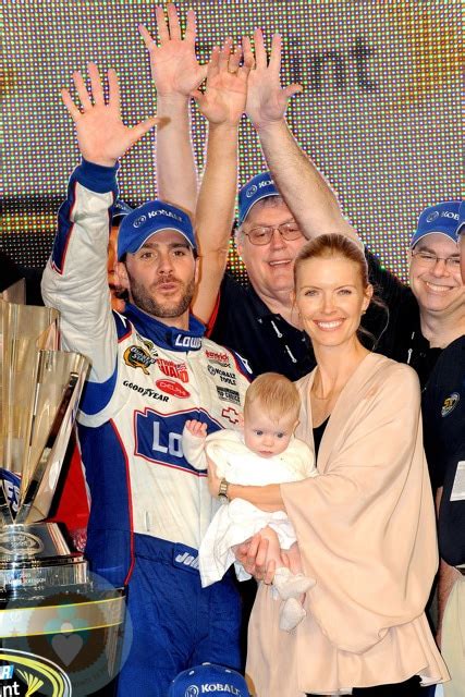 Jimmie Johnson Celebrates Fifth Nascar Title With His Family! : Growing ...