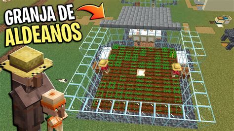 LA MEJOR GRANJA DE ALDEANOS PARA MINECRAFT BEDROCK 1 19 YouTube