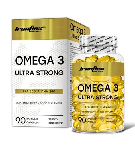 Ironflex Omega 3 Ultra Strong 90 капс купити омега і риб'ячий жир в ...