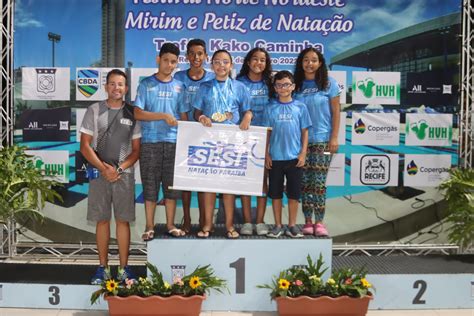 Fiepb Atletas Do Sesi Pb Superam Marcas E Conquistam Medalhas Em