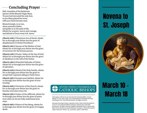 Novena to St. Joseph — ARNAUDVILLE CATHOLIC