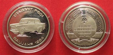 Deutschland Ddr Medaillen Trabant P Medaille Geschichte Der Ddr