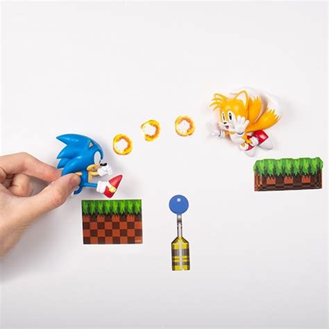 Pegatinas D Sonic The Hedgehog Sonic Y Tails Fizz Creations