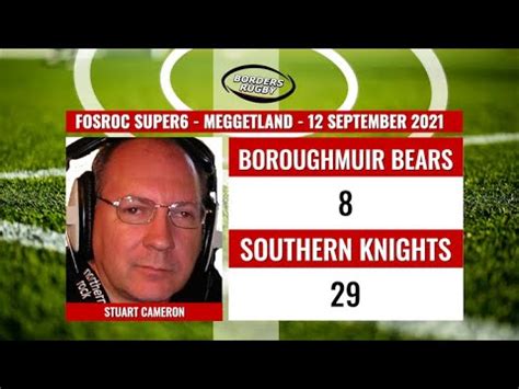 Rugby Report Boroughmuir Bears V Southern Knights Youtube