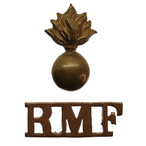 Royal Munster Fusiliers Grenade R M F Shoulder Title