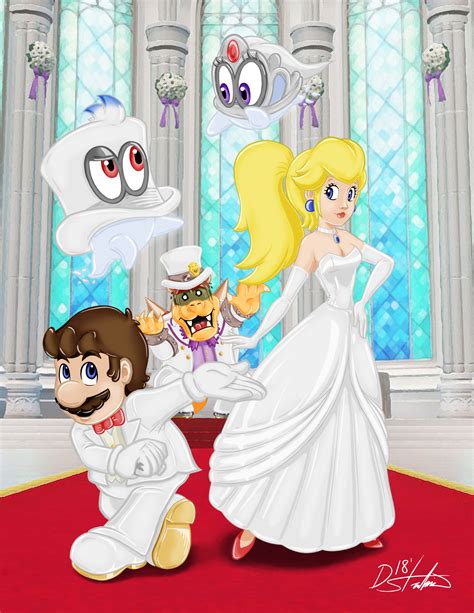 Princess Peach Wedding