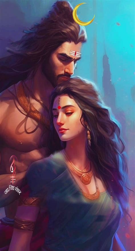 Lord Shiva and Parvati - A Divine Love Story