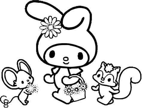 Kuromi Coloring Pages Chia Sẻ Với Hơn 72 Kuromi Sanrio Coloring Pages