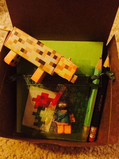 My Minecraft Party Favor