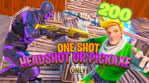 Headshot Or Pickaxe 200🎯 Pvp 8149 6779 0614 By Maestrorf Fortnite Creative Map Code Fortnitegg