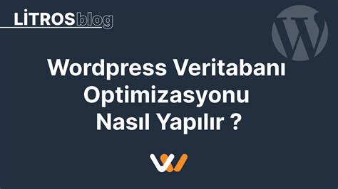 Wordpress Veritaban Optimizasyonu Nas L Yap L R Wp Options