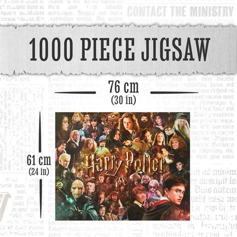 Snapklik Harry Potter Movie Collage 1000 Piece Jigsaw Puzzle