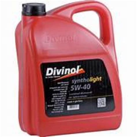 DIVINOL SYNTHOLIGHT 5W-40, Can of 5 Litre at ₹ 1042/litre in Coimbatore ...