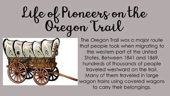 Westward Expansion/Pack Your Wagon/Oregon Trail by Jacqueline Salazar