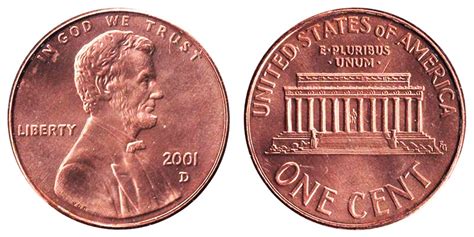 D Lincoln Memorial Cent Copper Plated Zinc Penny Value And Prices