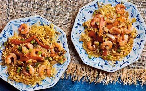 Crispy Prawn Chow Mein Recipe