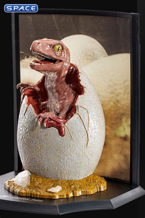 Raptor Egg Life Finds A Way Toyllectible Treasure Pvc Diorama Jurassic Park