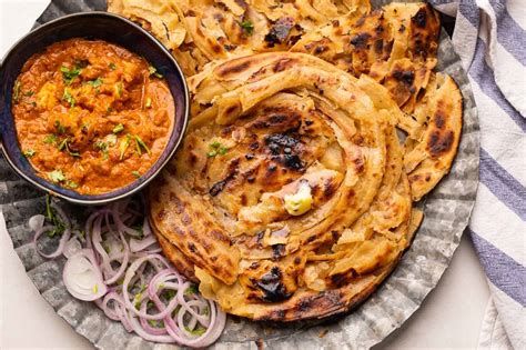 Lachha Paratha Flaky Layered Flatbread Information Treasure