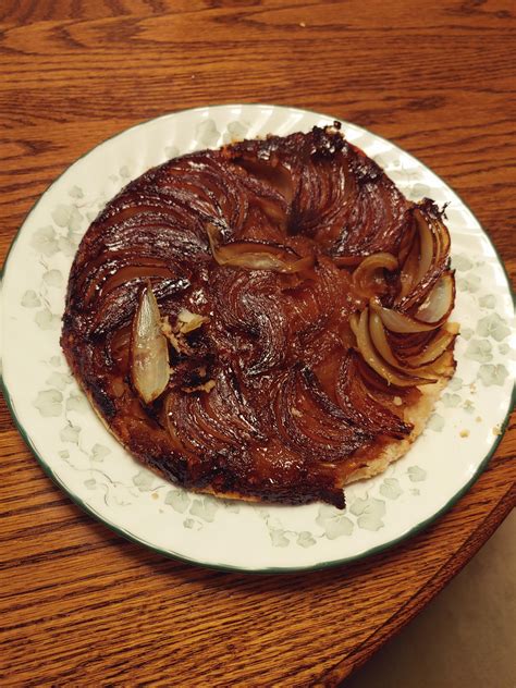 Homemade French Onion Soup Tarte Tatin Scrolller