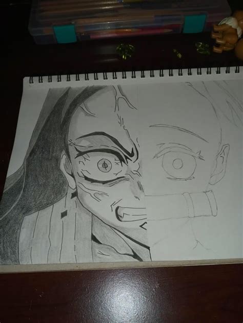 Nezuko drawing by me : r/KimetsuNoYaiba