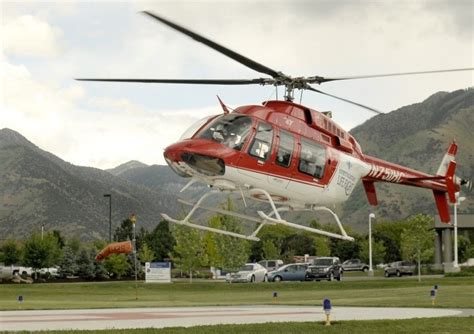 My Dream Job Pilot Rob Anderson Lands A Life Flight Helicopter On Logan Regional Hospital S