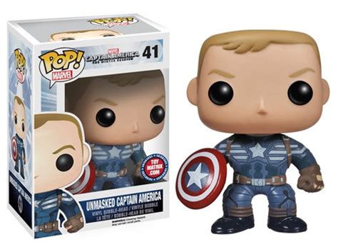 Funko Unmasked Captain America POP! Vinyl Exclusive Revealed - Marvel ...