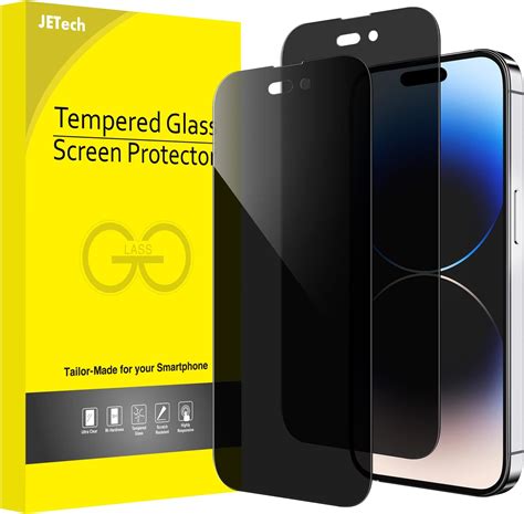 Jetech Sichtschutz Full Screen F R Iphone Pro Zoll Anti Spy