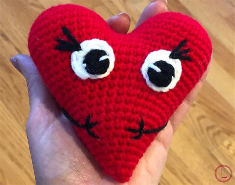 Amigurumi Valentines Heart