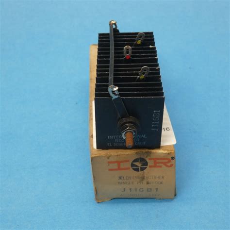 International J116B01 Power Selenium Rectifier 144 VAC X 116 VDC 1 5