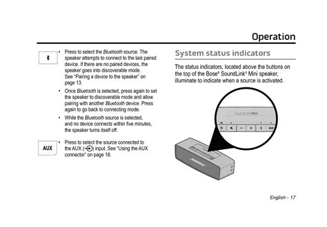 Bose Soundlink Mini User Manual
