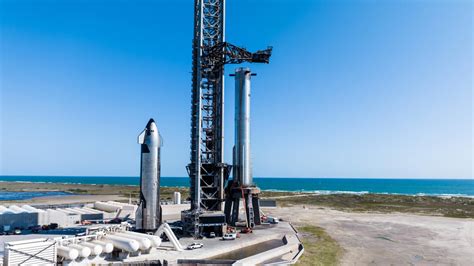 Spacex Rolls Starship Flight Super Heavy Rocket To Pad Ahead Of Nov