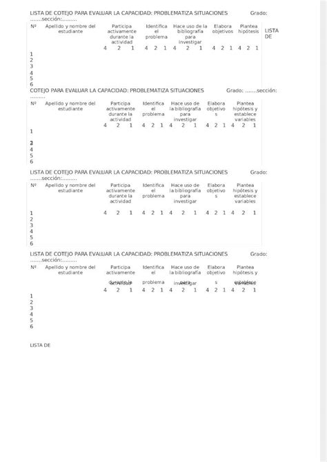 PDF Lista De Cotejo Para Evaluar La Capacidad DOKUMEN TIPS