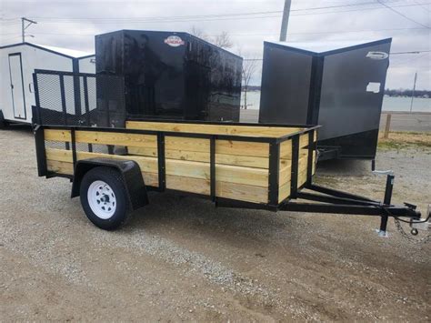 2023 Freedom Trailers 5X10' Utility Trailer | Mid City Trailers | Enclosed, Dump and Flatbed ...