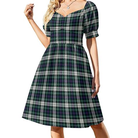 Clan Mackenzie Dress Tartan Dress Women's evening dress elegant chic