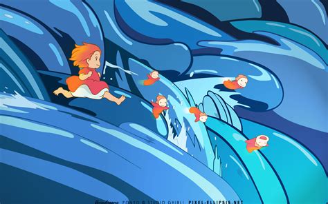 Download Ponyo's Ocean Adventure HD Wallpaper for Free!