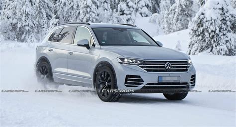 2024 Vw Touareg Facelift Isnt Fooling Anyone During Arctic Circle