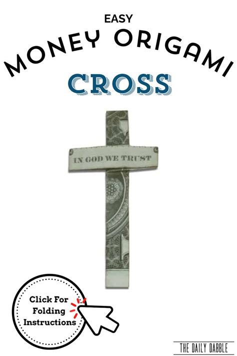 Discover The Easiest Dollar Bill Origami Cross In 10 Simple Steps In