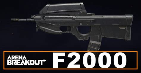 F2000 Build In Arena Breakout Budget Best Zilliongamer